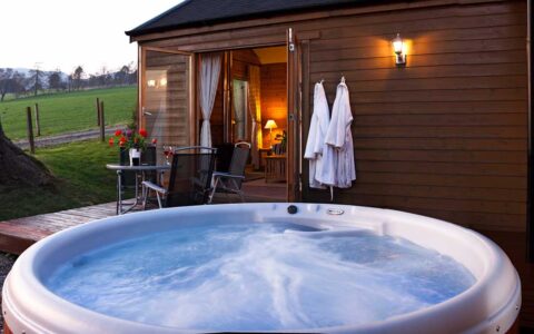 Evening-hot-tub